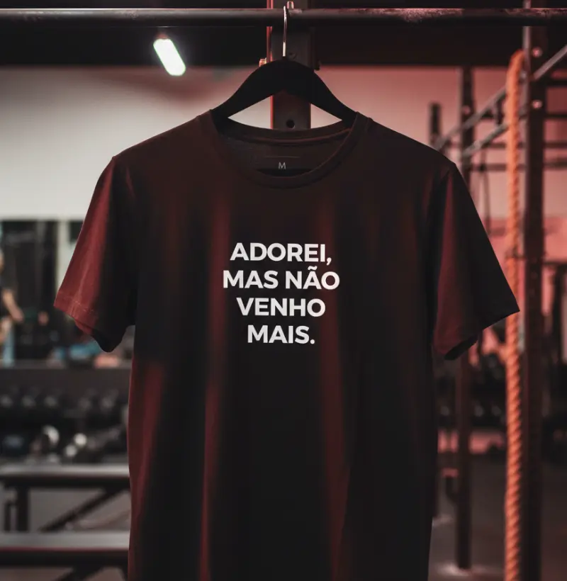 Adorei, mas não venho mais 