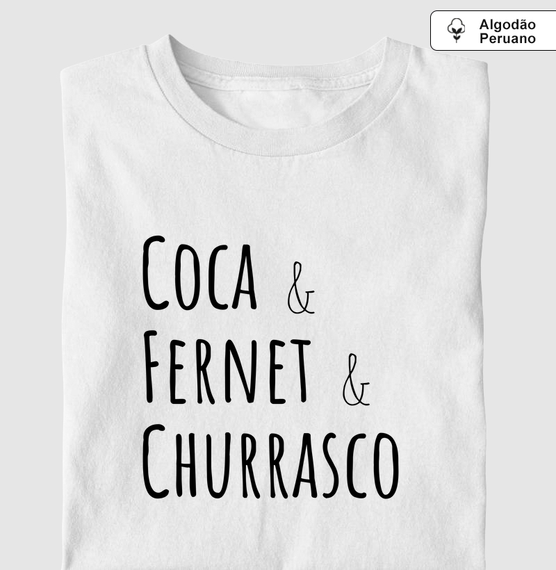 Camiseta Coca y Fernet (premium)