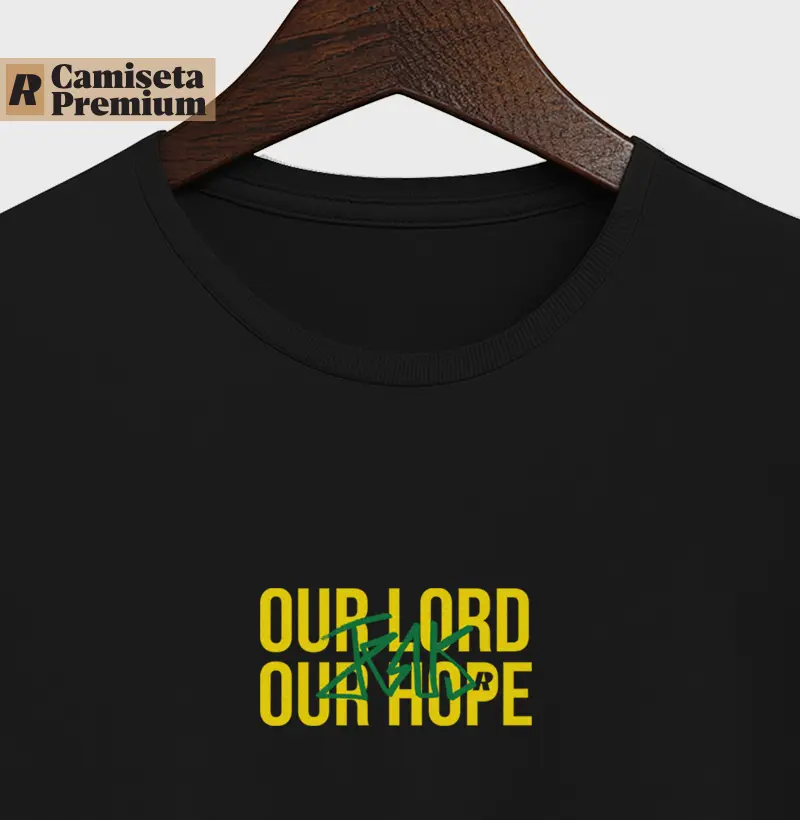 Camiseta OUR LORD (versão 2) - Algodão Peruano