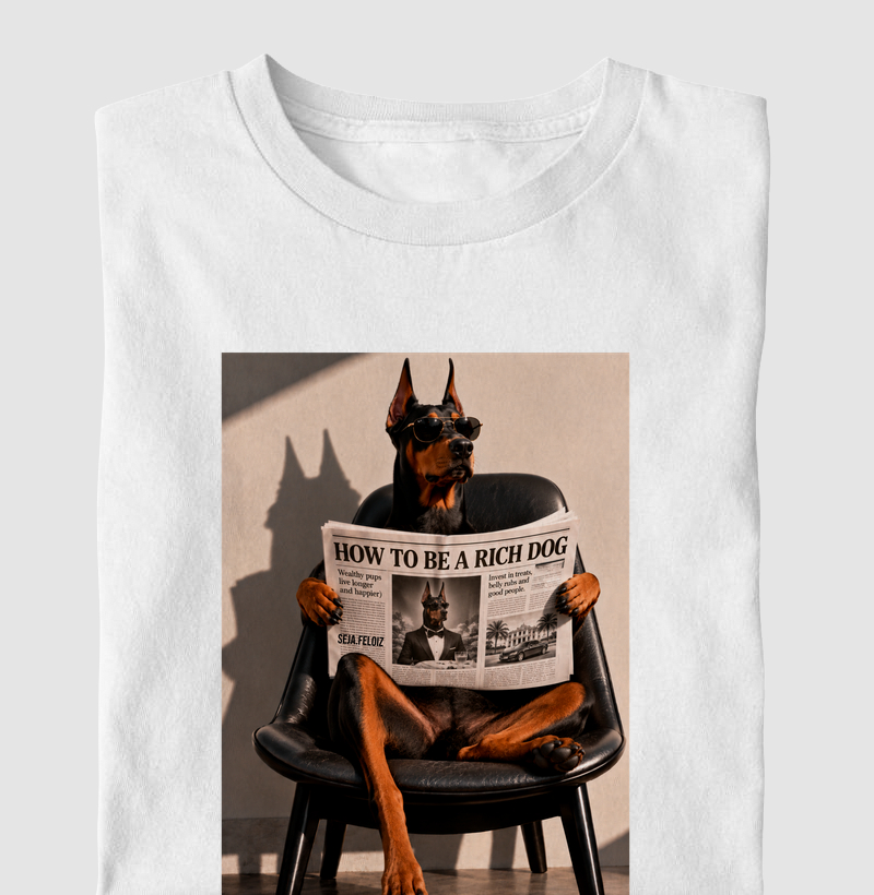 💸 How to Be a Rich Dog – Versão Doberman 🐾👑