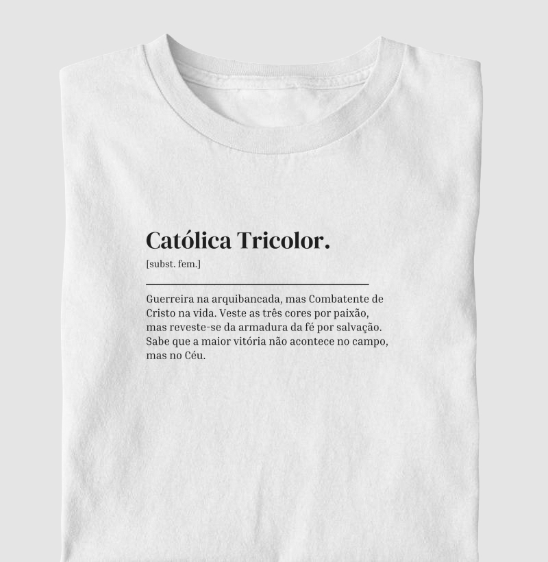 Católica Tricolor - Dicionário