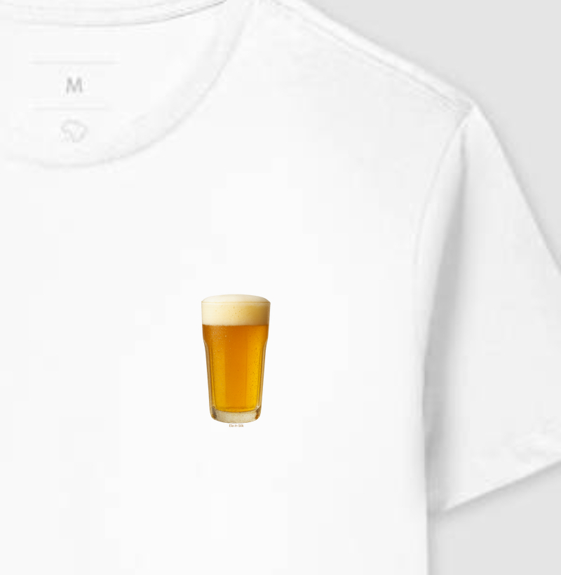 Cerveja no copo americano