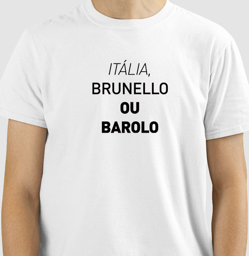 Itália - Brunello ou Barolo