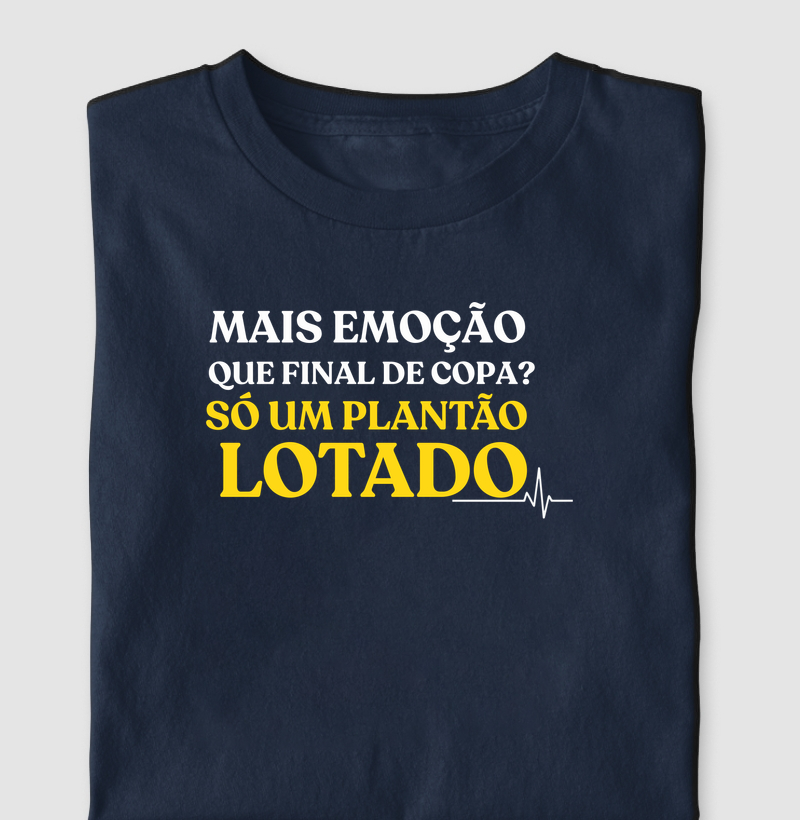 Plantão lotado