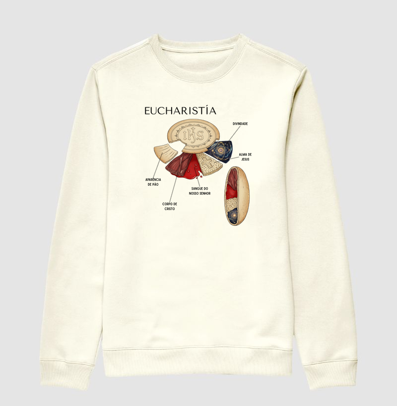 Suéter Moletom – Anatomia da Eucaristia