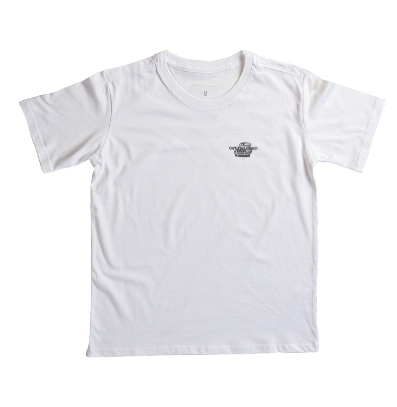 Camiseta infantil Fusca Certified Classic - Masculina Infantil Estampada 100% Algodão Peruano Hall of Fame – fusca antigo