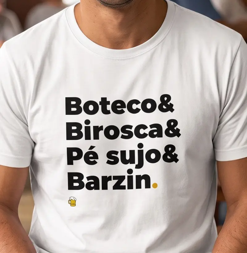 Boteco Birosca Pé sujo Barzin