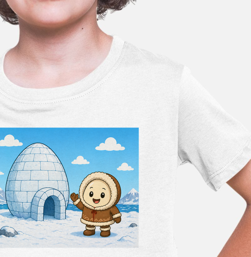 Egg Eskimo  - Camiseta Infantil