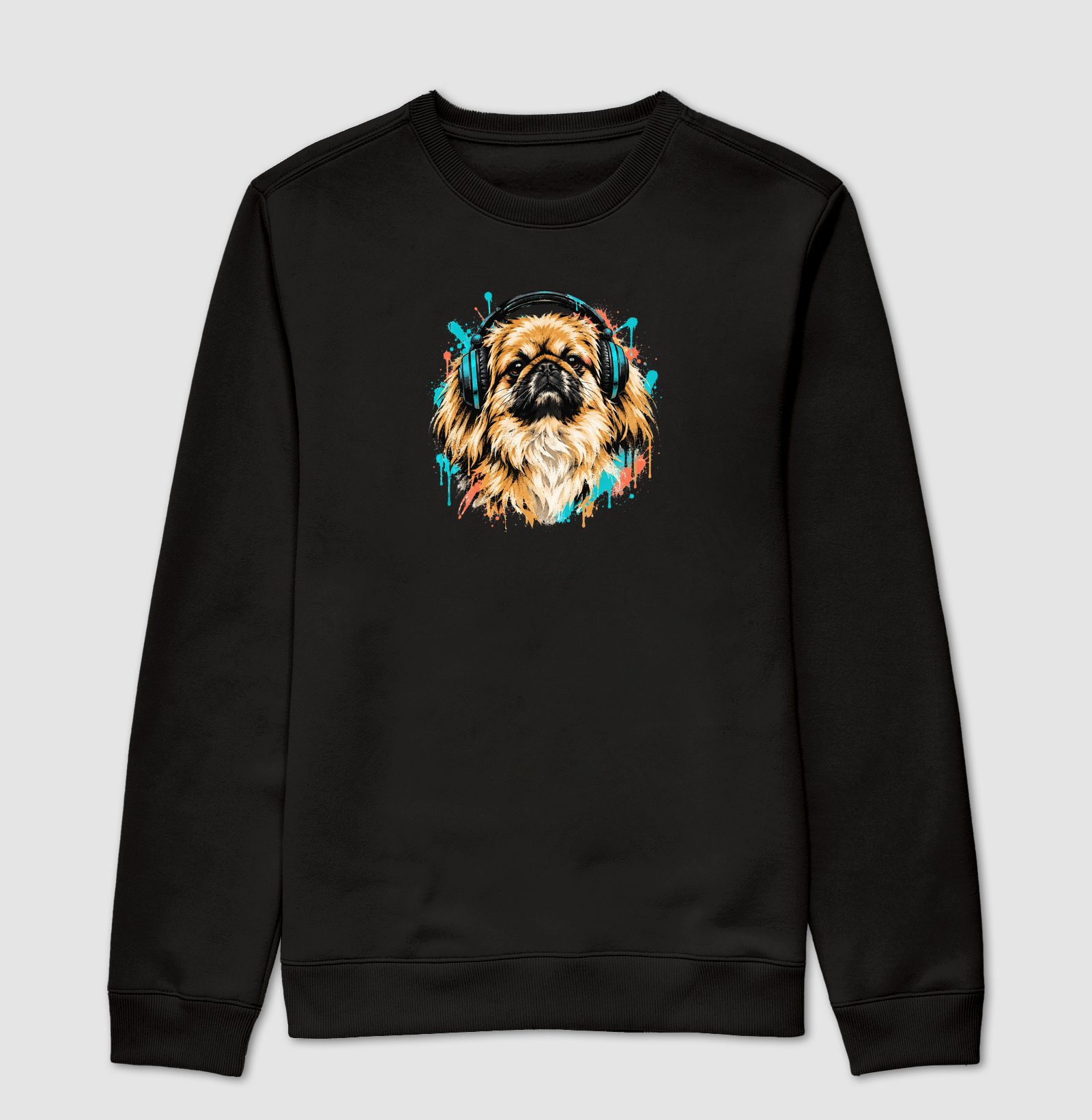 Cachorro Urbano com Fone - Suéter Moletom