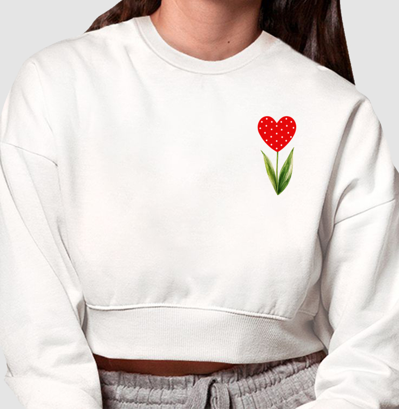Camiseta Amor que Floresce