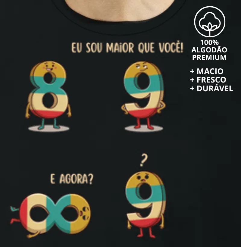 Camiseta O Oito Infinito