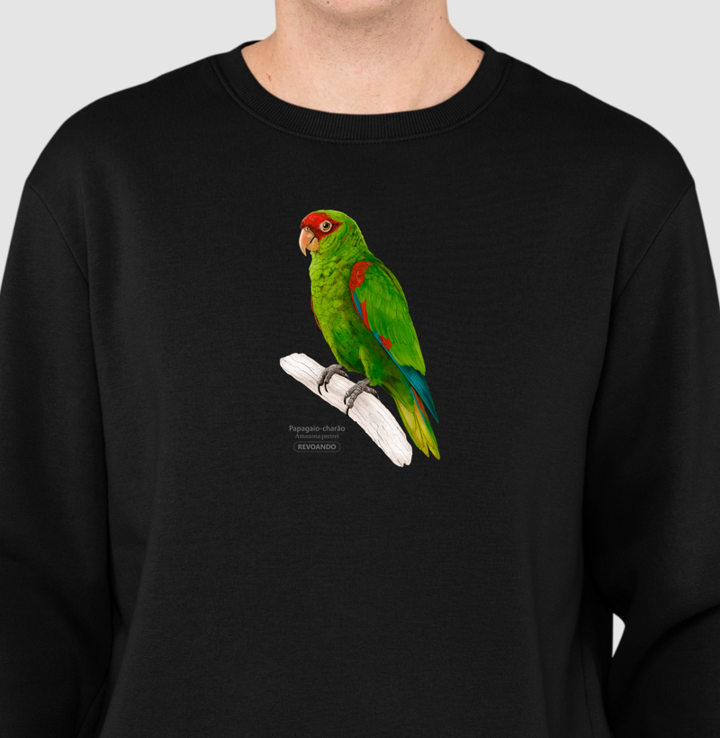 Aves do Brasil - Papagaio-charão - Moletom