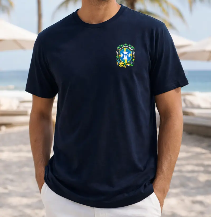 Camiseta Brasil Grafitada