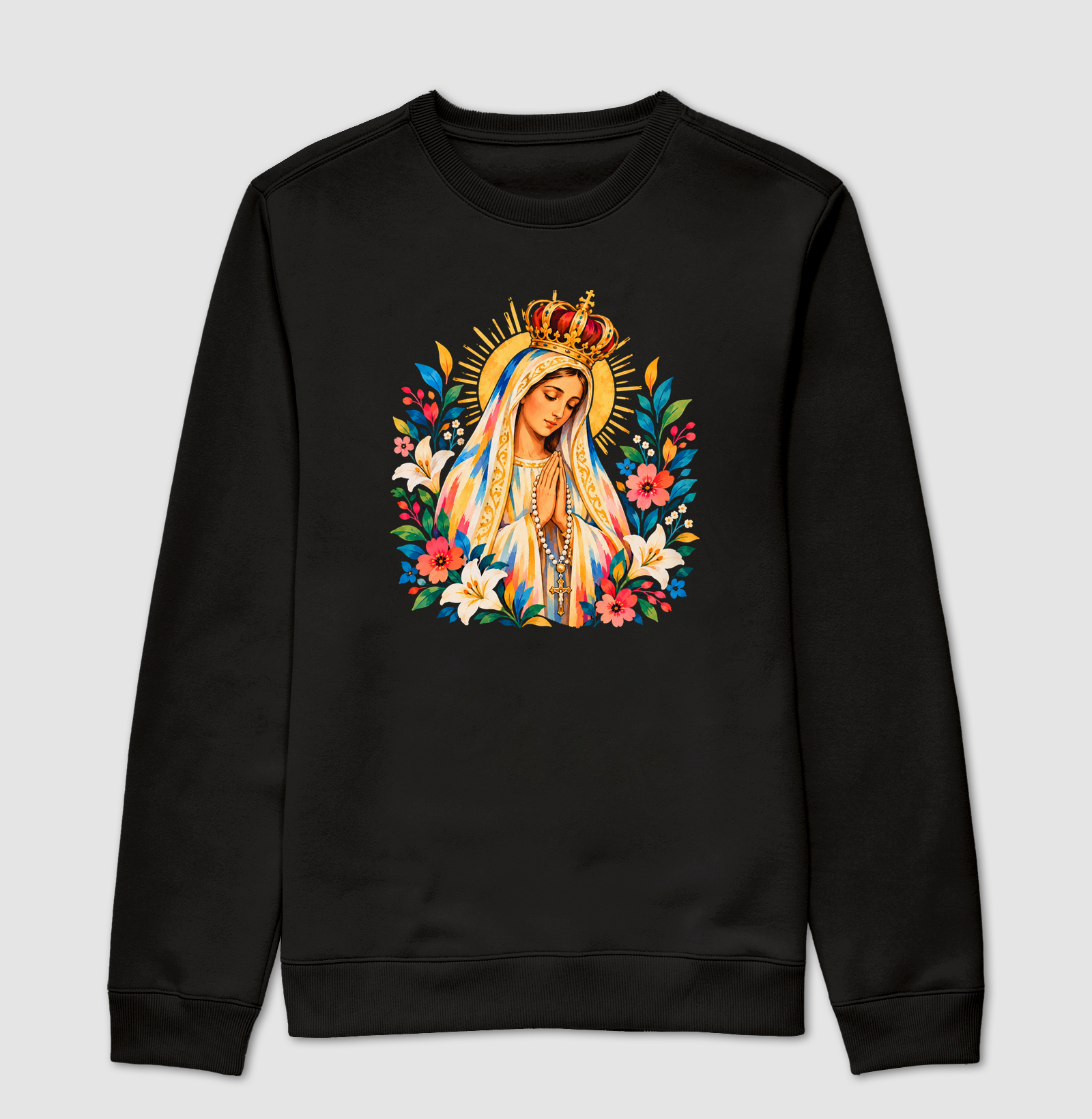 Nossa Senhora de Fátima em cores