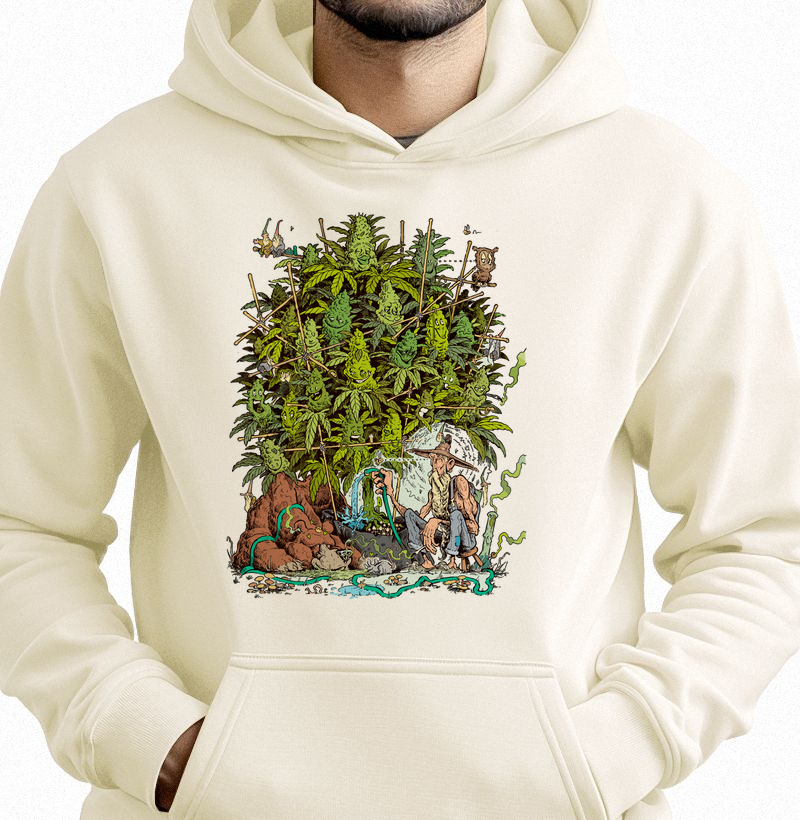 Cultivando Moletom com Capuz