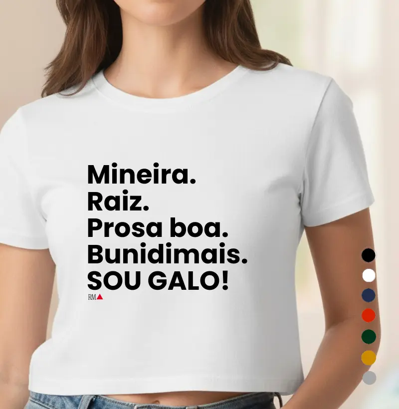 Mineira. Raiz. Prosa boa. Bunidimais. Sou Galo!