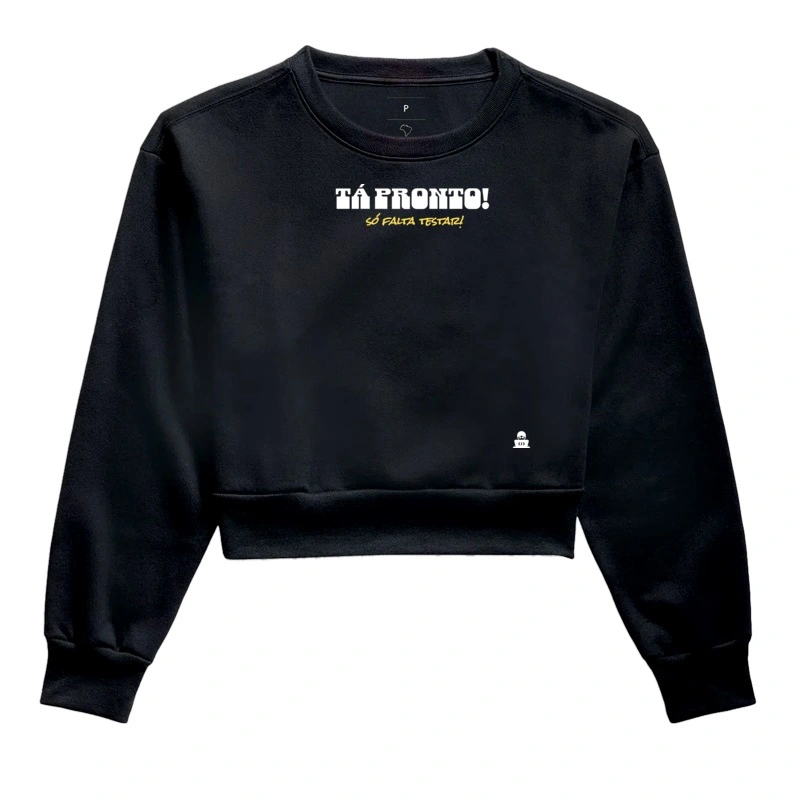 Tá pronto! Só falta <testar/>