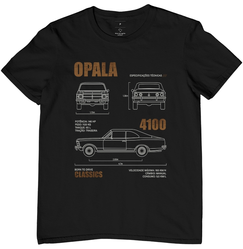 Especificações Opala | 4100