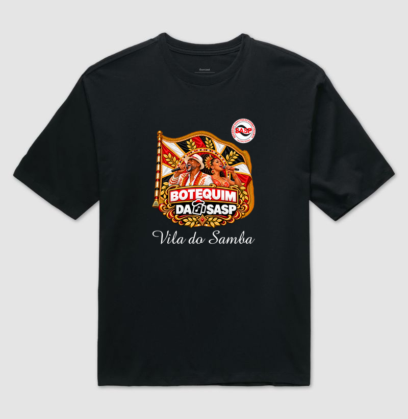 Botequim da SASP | Vila do Samba - Camiseta Oversized