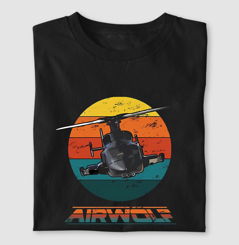 Air Wolf - Camiseta
