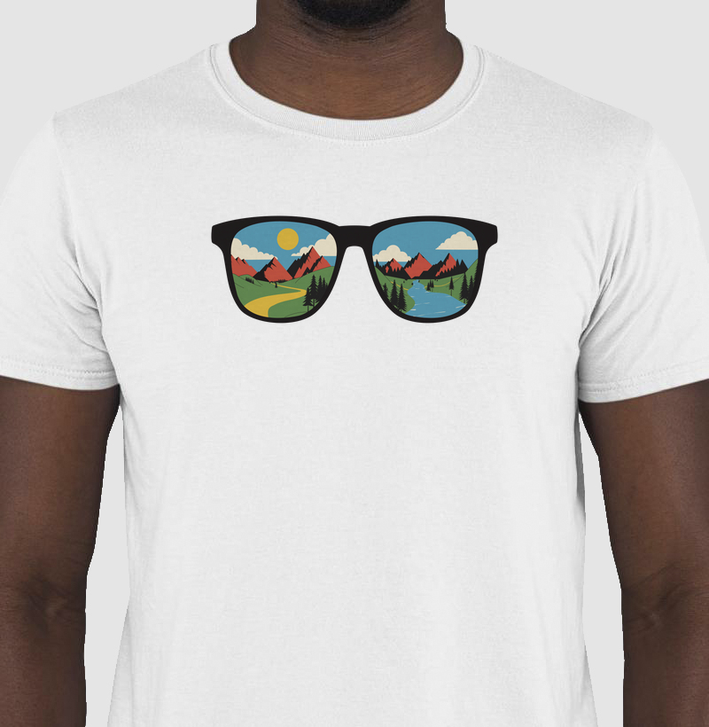 Camiseta Óculos Trail