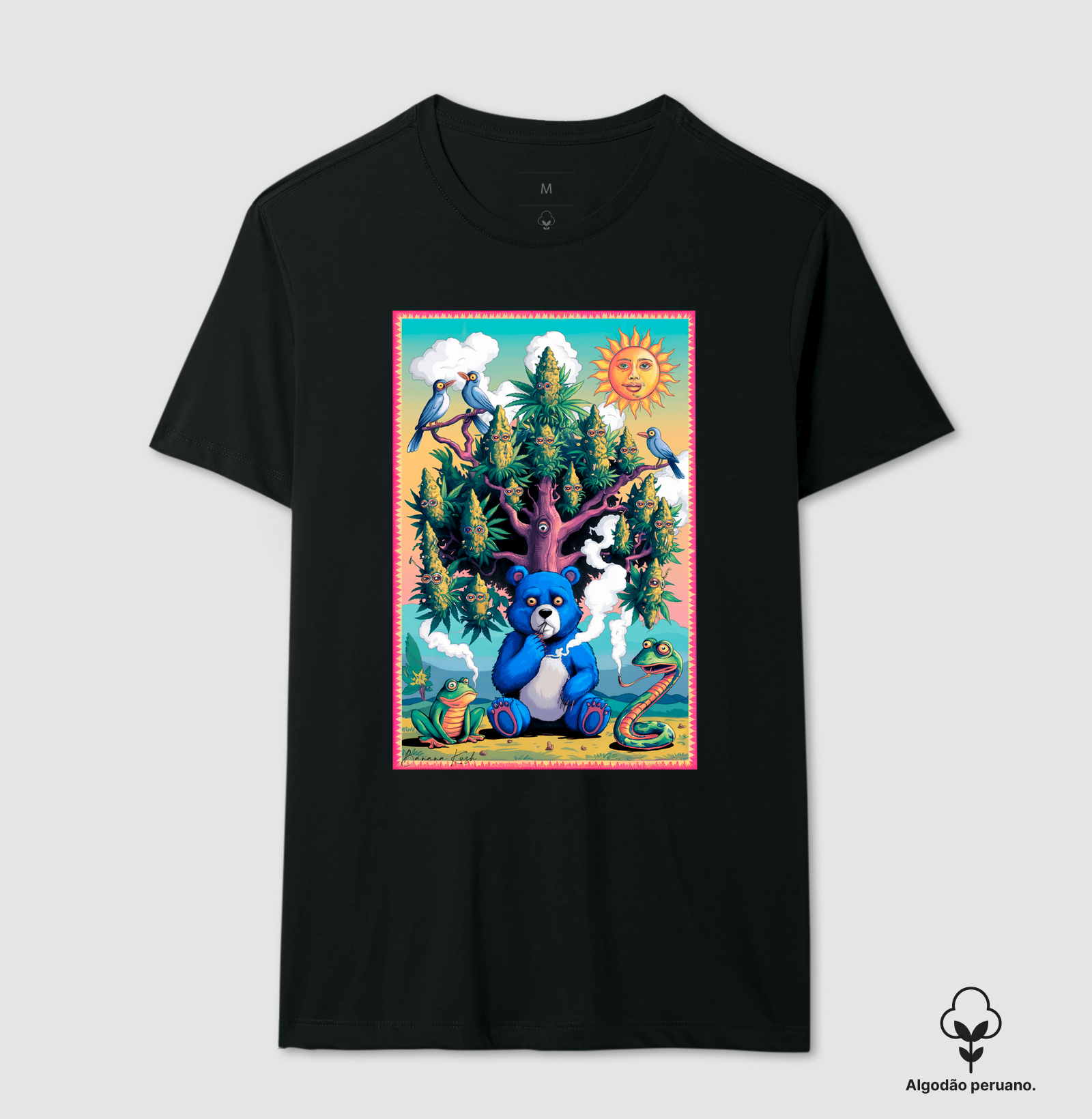 Urso Chapado (🌟algodão peruano)