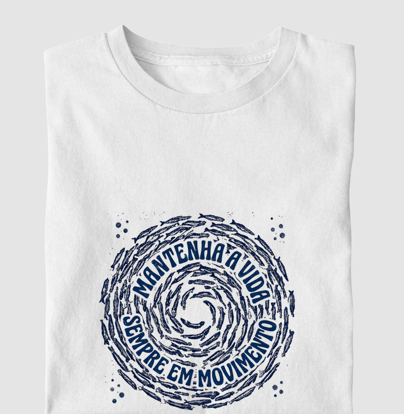 Camiseta Cardume - Vida em Movimento