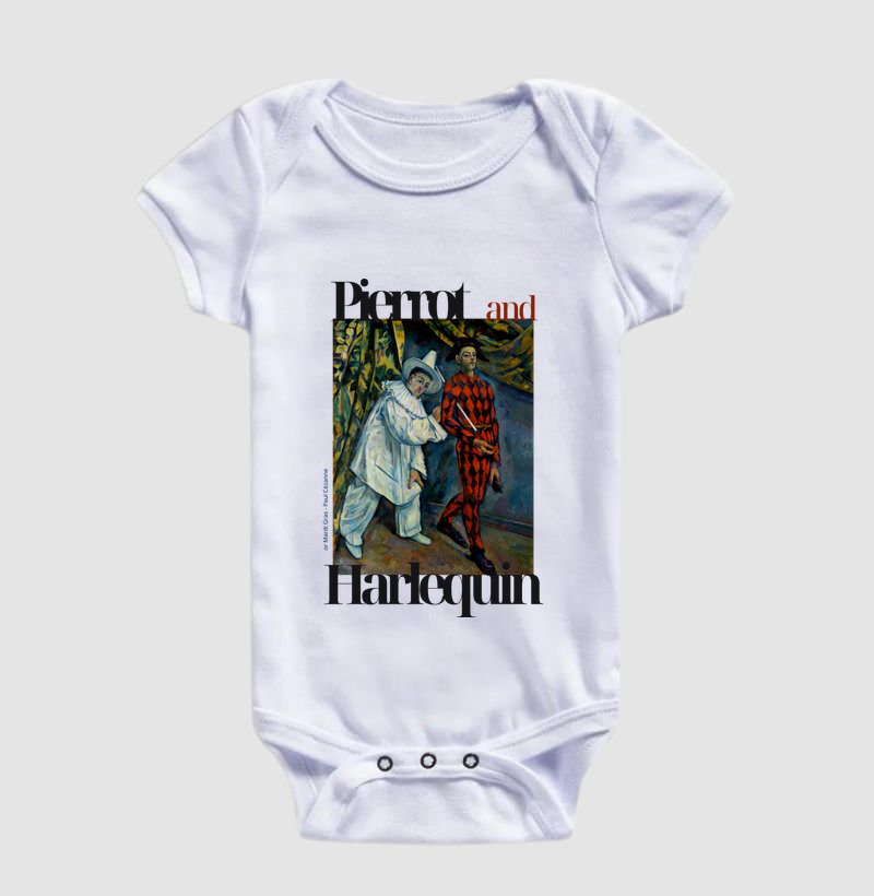 Pierrot and Harlequin (1890) - Paul Cézanne