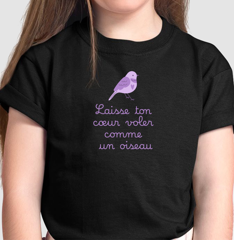 oiseau violet