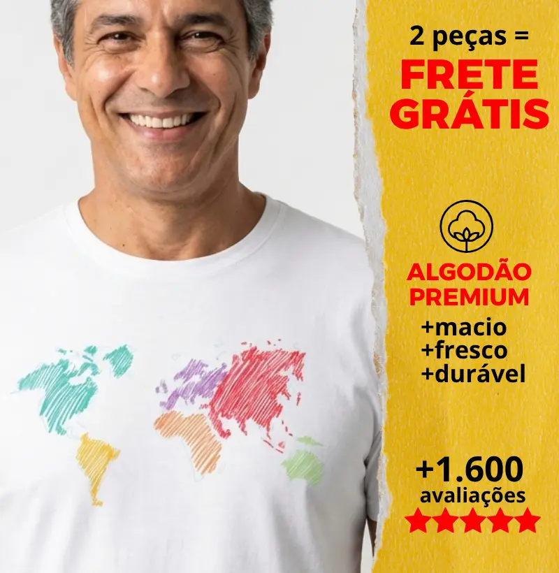 Camiseta Continentes