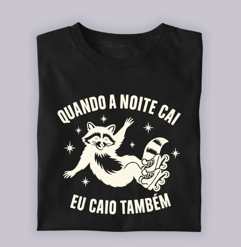 Quando a noite cai, eu caio também