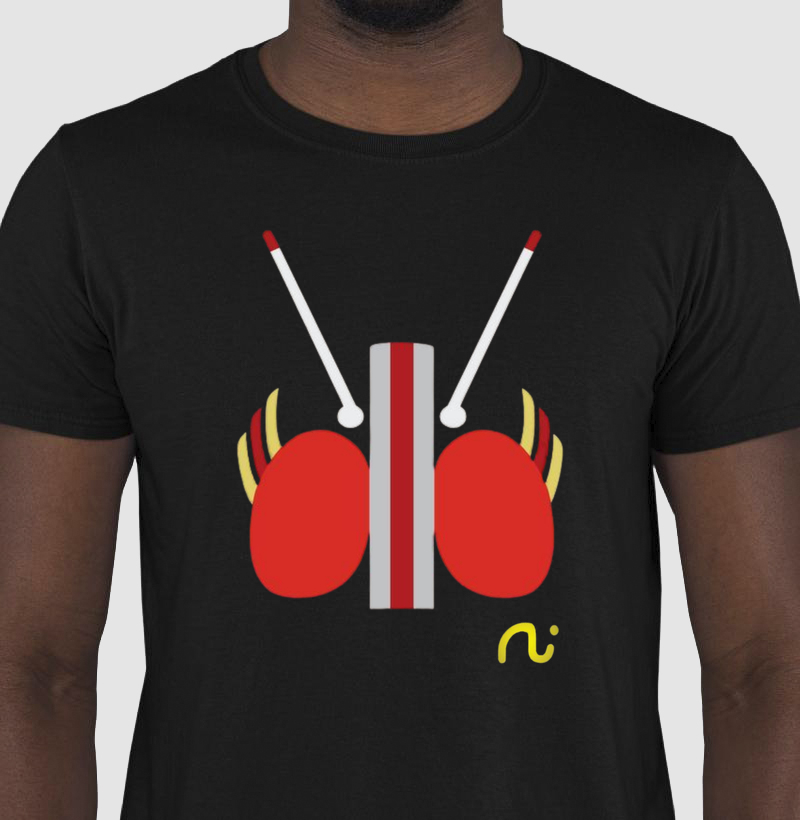 Camiseta - Kamen Rider Black