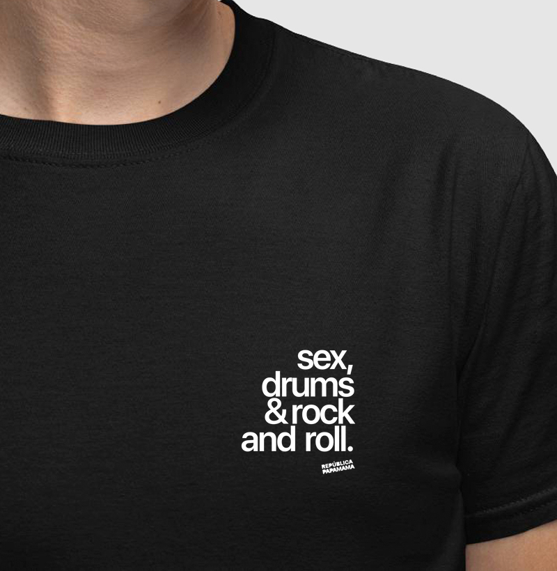 Sex, drums & Rock and Roll (minimalista)