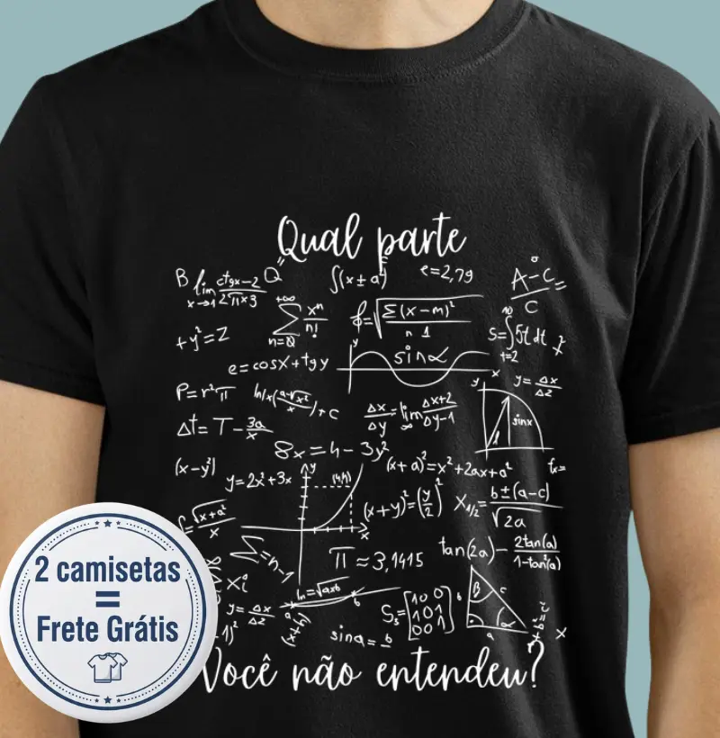Camiseta Premium Matemática
