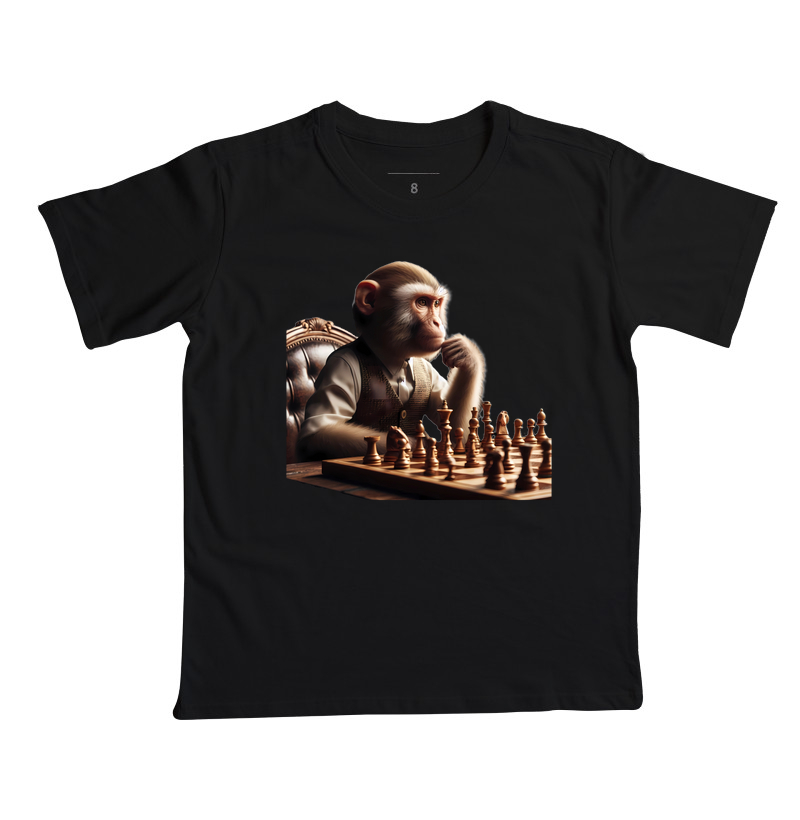 Macaco jogando xadrez