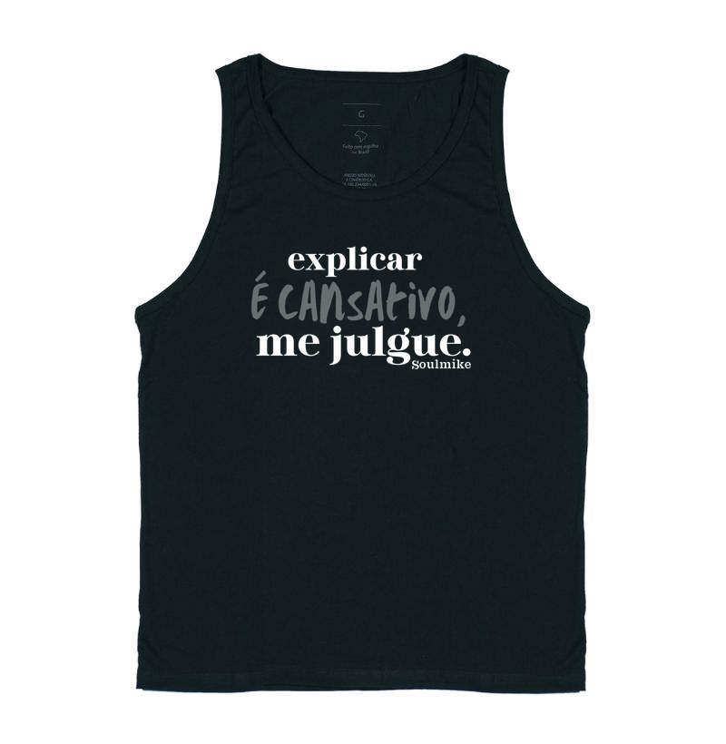 Explicar é cansativo, me julgue.