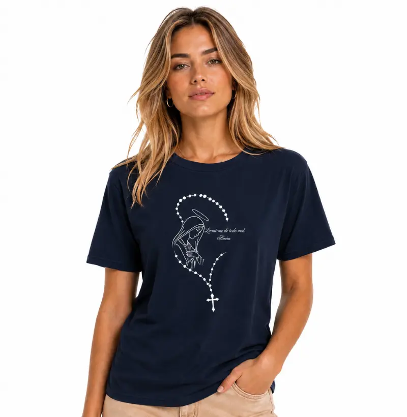 Camiseta Livrai-me de Todo Mal
