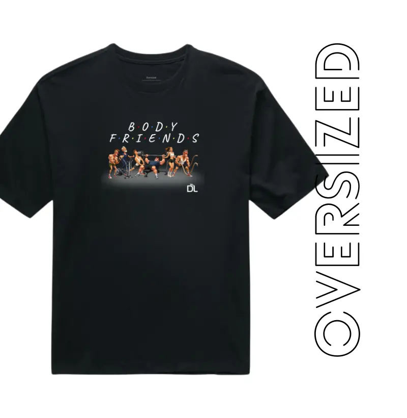 Body Friends - Camiseta Oversized