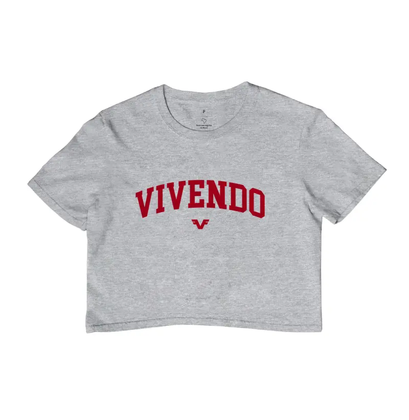 Cropped Vivendo - Vamos Viver