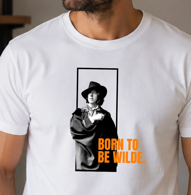 Camiseta - Oscar Wilde - Born to be Wilde