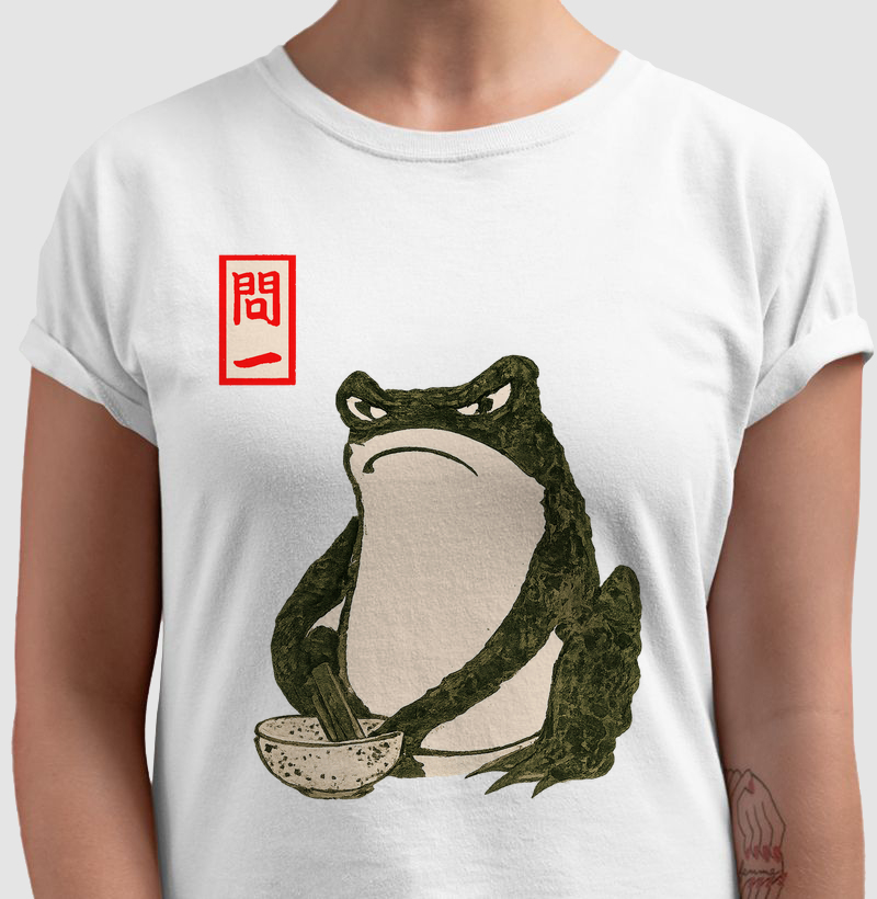 Arte Japonesa_ Sumi-e Sapo II  