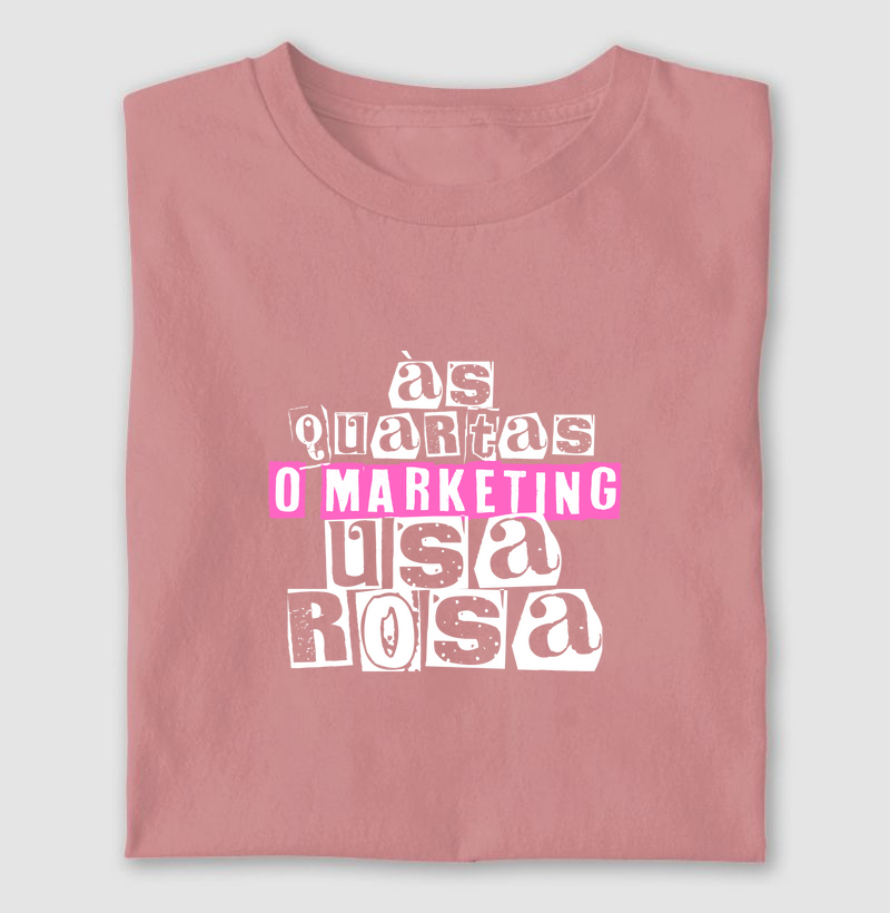 Às quartas o marketing usa rosa