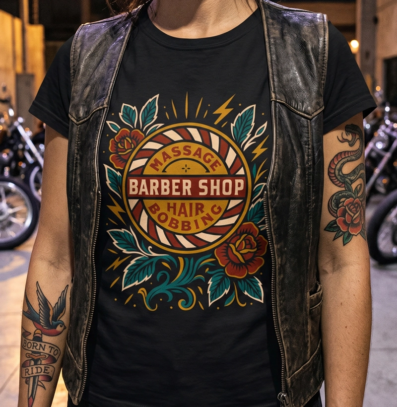 Barber Shop – Massage Hair Bobbing