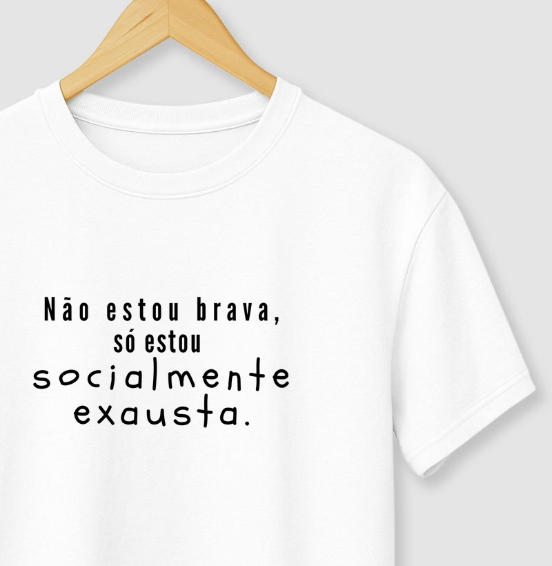 Não estou brava...