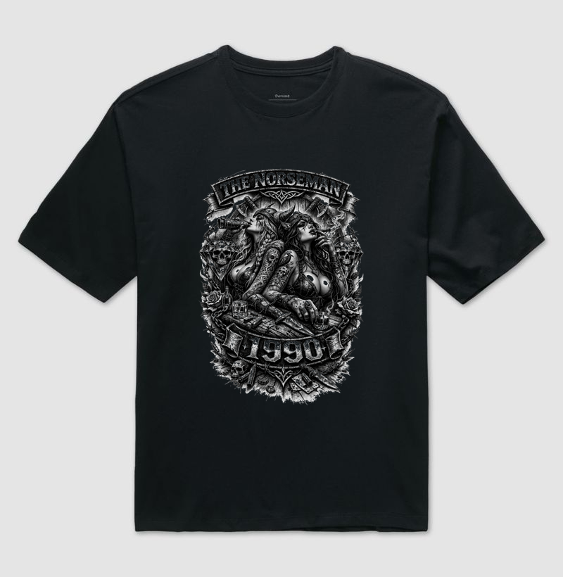 Camiseta OVERSIZED Vikings girls