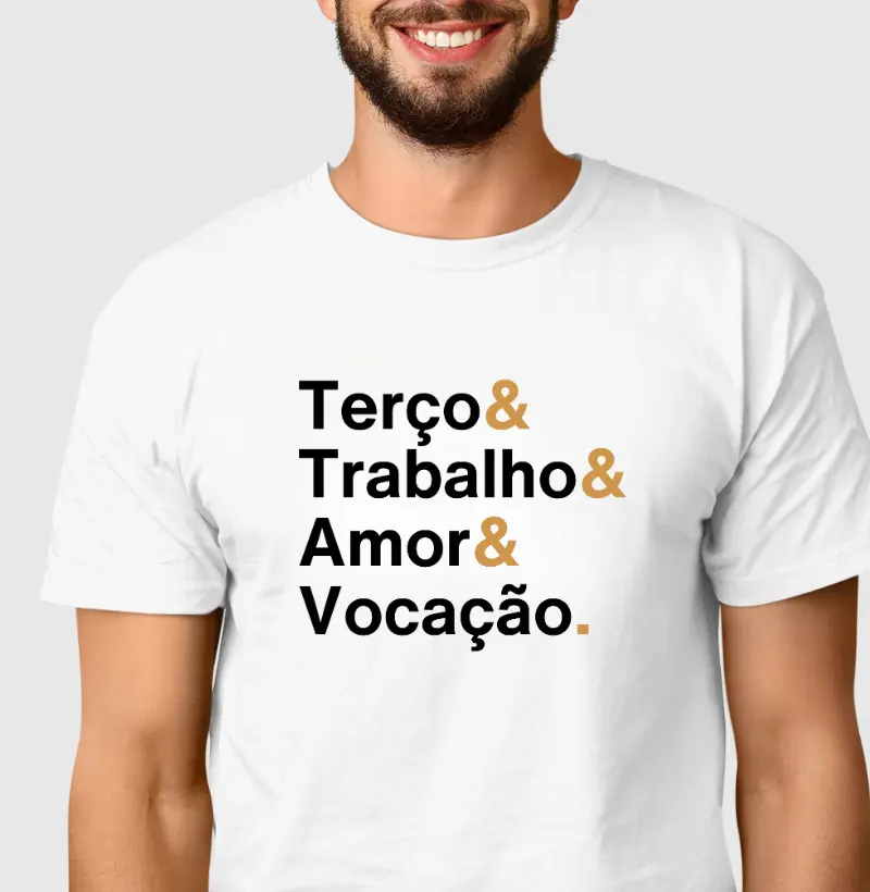 Pai Católico Terço e Trabalho e Amor e Vocação