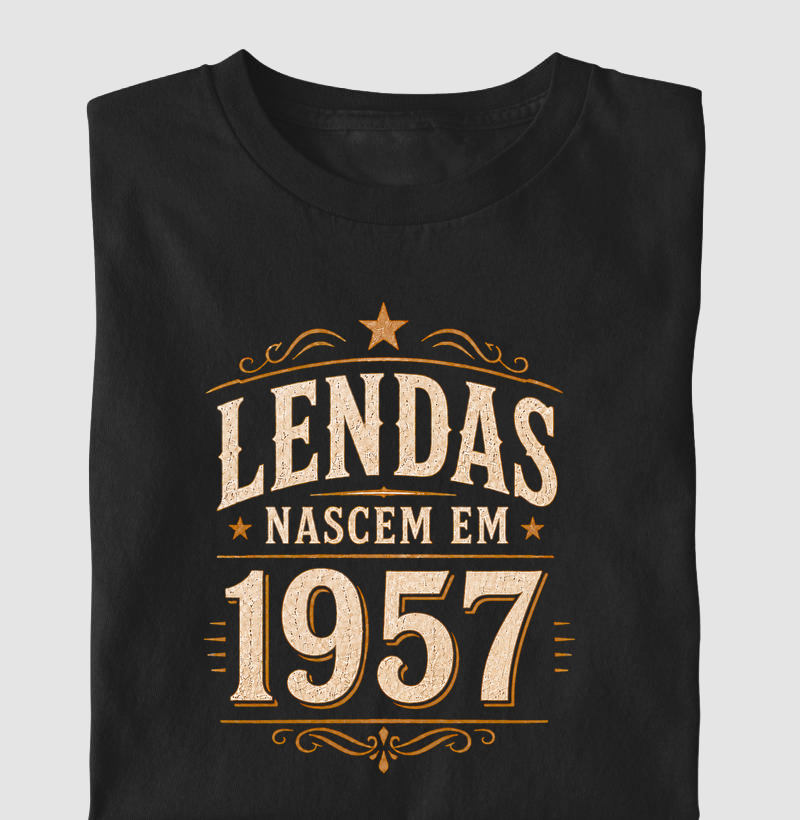 Lendas nascem em 1957