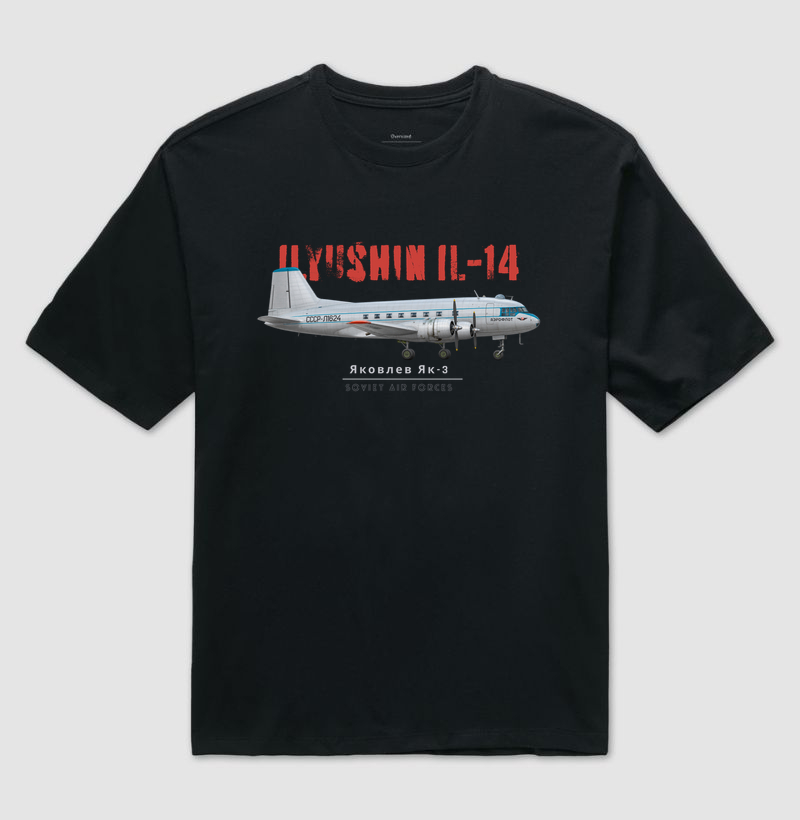 Ilyushin IL-14 - Camiseta Oversized