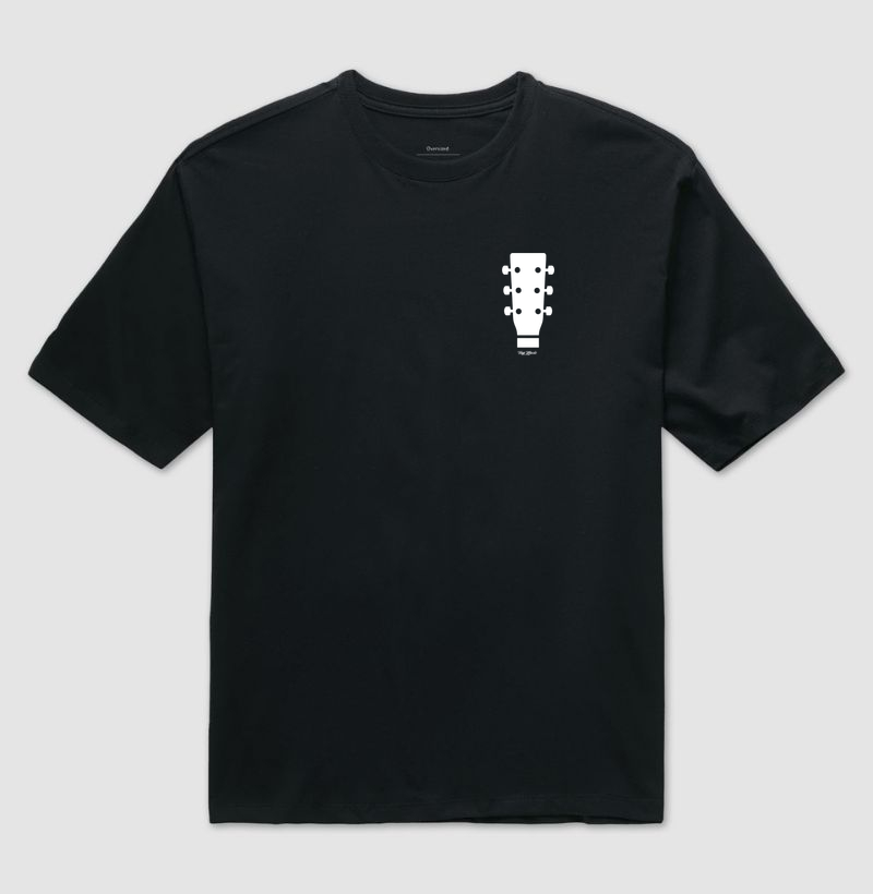 Violão Aço Minimalist 2 - Camiseta Oversized
