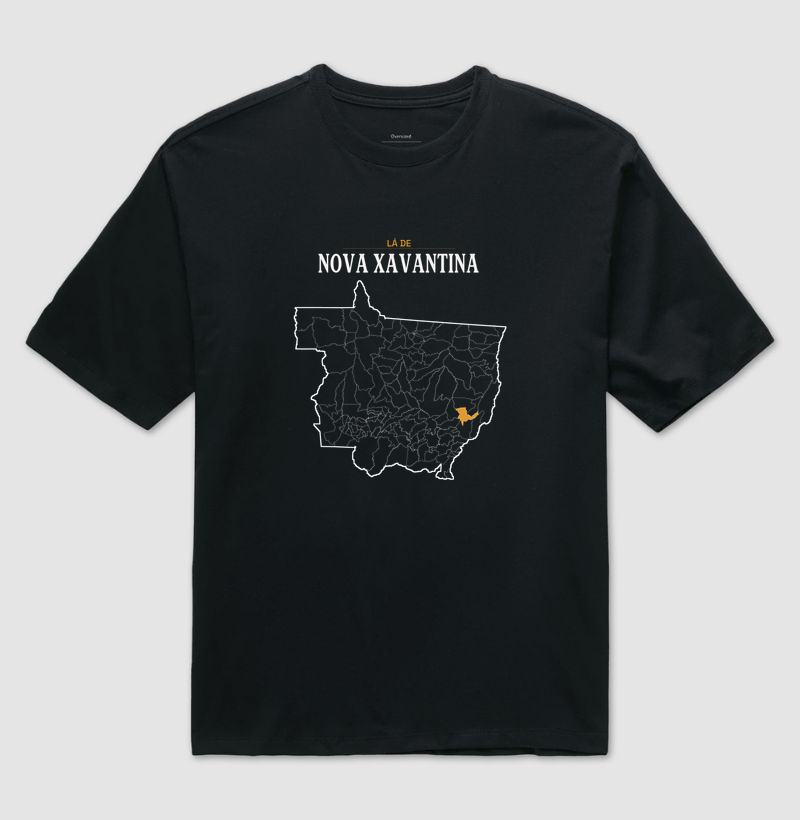 Nova Xavantina | Território MT - Camiseta Oversized